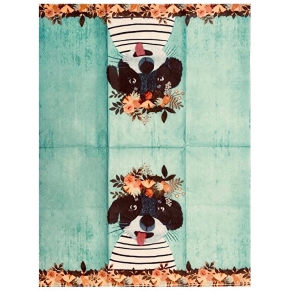 CTS Spring Puppy Guest Towel Paper Napkins (CTS333807), 20 ct